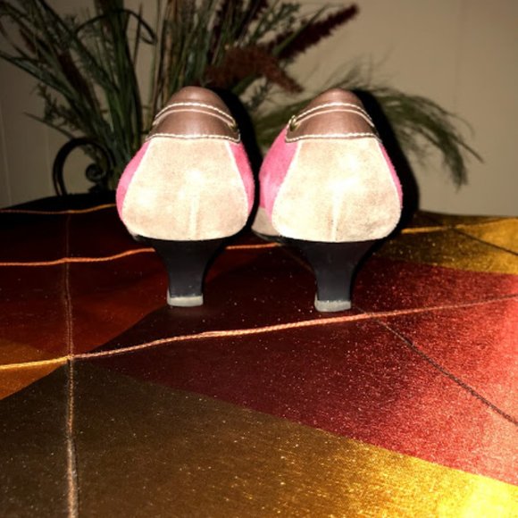 *SOLD* $5 SALE…… Franco Sarto Multi colored suede shoes - Picture 6 of 11